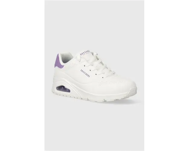 Skechers sneakers UNO culoarea alb