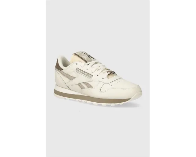 Reebok Classic sneakers din piele Classic Leather culoarea bej, 100074360