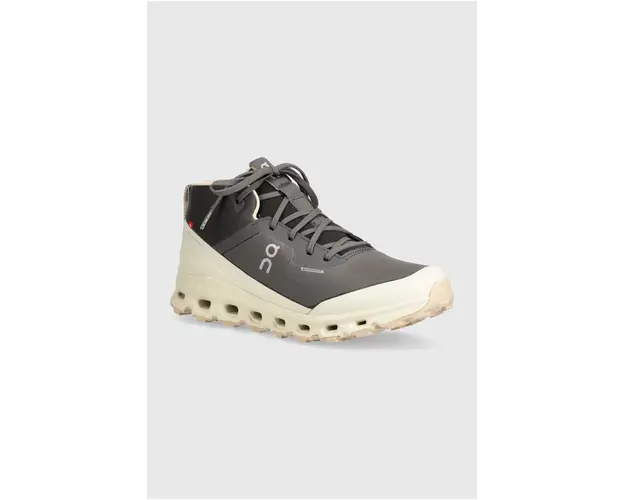 ON running pantofi Cloudroam Waterproof femei, culoarea gri