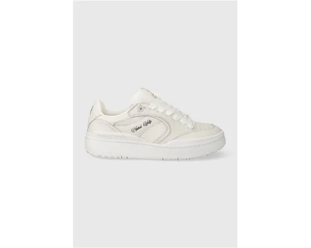Naked Wolfe sneakers din piele Ambition culoarea alb