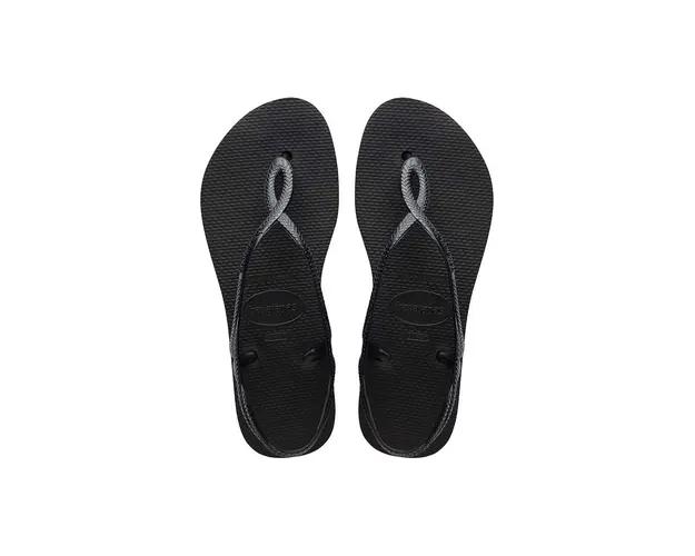 Havaianas sandale LUNA FLATFORM femei, culoarea albastru marin, 4148600.0090