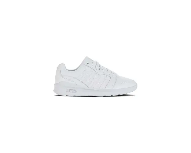 K-Swiss sneakers din piele RIVAL TRAINER culoarea alb