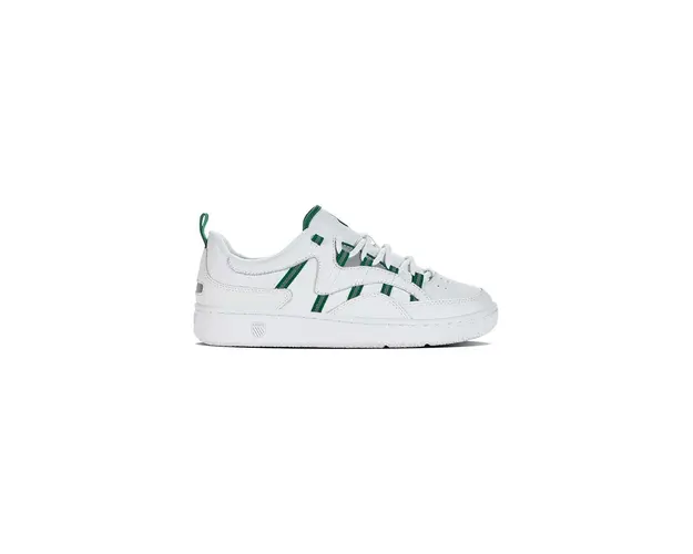 K-Swiss sneakers din piele SLAMM 99 CC culoarea alb