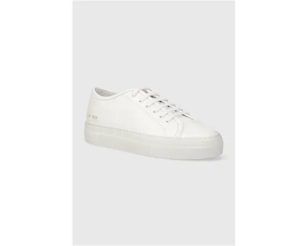 Common Projects sneakers din piele Tournament Low Super in Leather culoarea alb, 4017