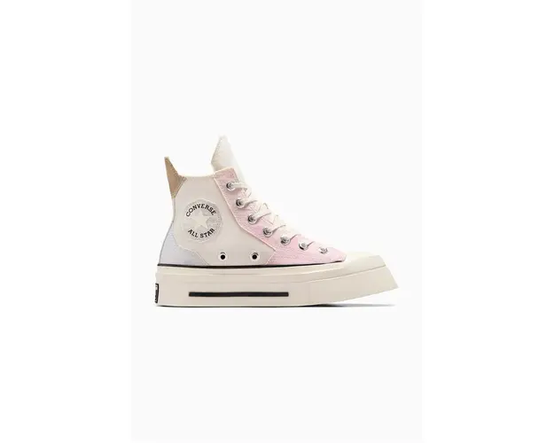 Converse tenisi Chuck 70 De Luxe Squared femei, culoarea violet, A07599C