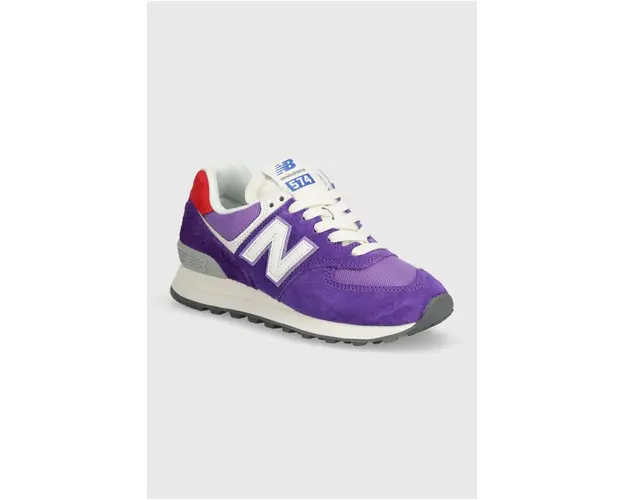 New Balance sneakers 574 culoarea violet, WL574YE2