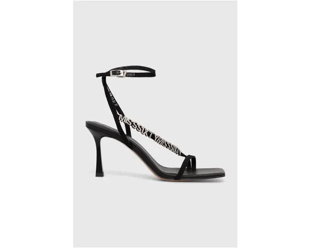 Miss Sixty sandale 6L2QJ8540000 QJ8540 SHOES culoarea negru, 6L2QJ8540000