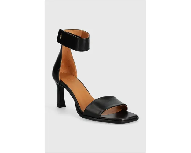 Billi Bi sandale de piele culoarea negru, A6142