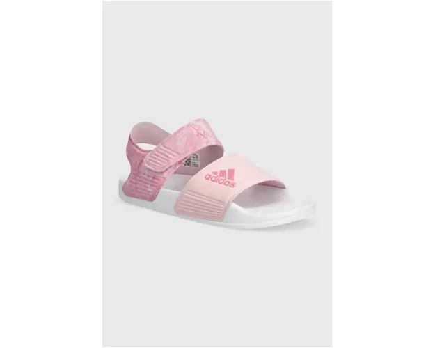 adidas sandale copii ADILETTE SANDAL K culoarea roz