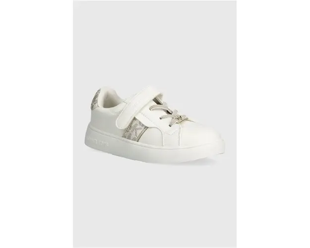 Michael Kors sneakers pentru copii culoarea alb