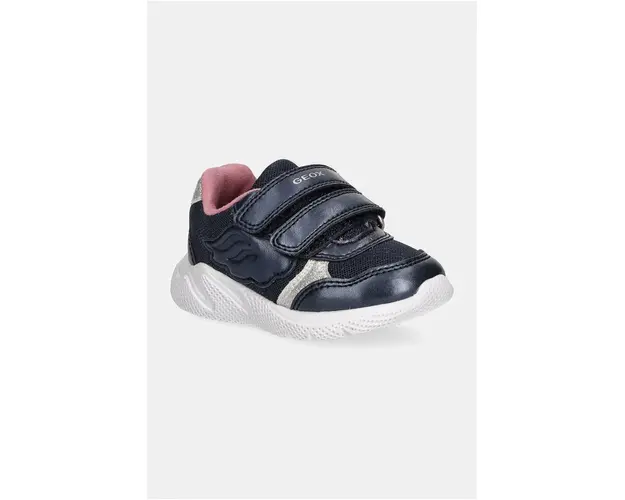 Geox sneakers pentru copii SPRINTYE culoarea argintiu