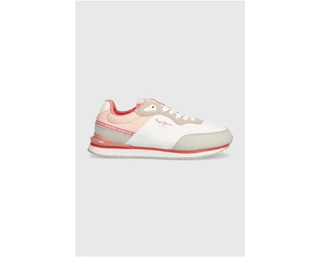Pepe Jeans sneakers pentru copii LONDON SEAL G culoarea roz