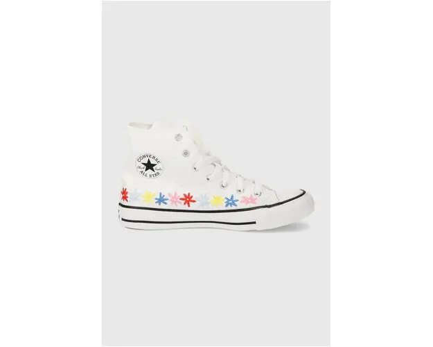Converse tenisi copii culoarea alb