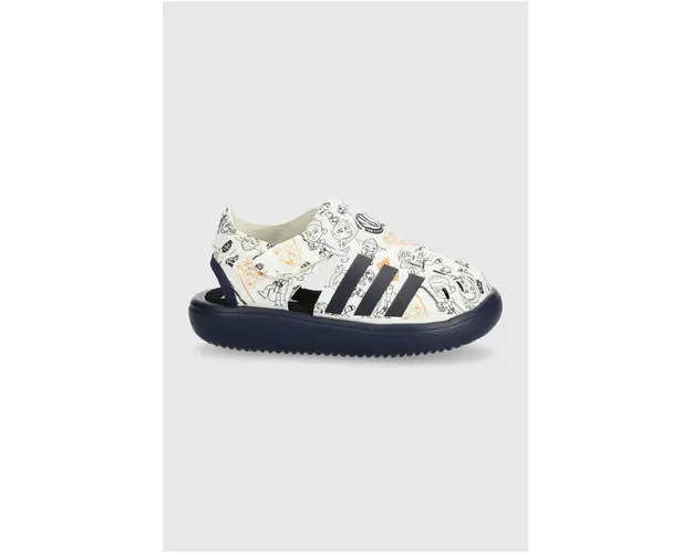 adidas sandale copii WATER SANDAL YJ I x Star Wars culoarea alb