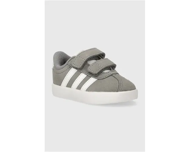 adidas sneakers pentru copii VL COURT 3.0 CF I culoarea gri