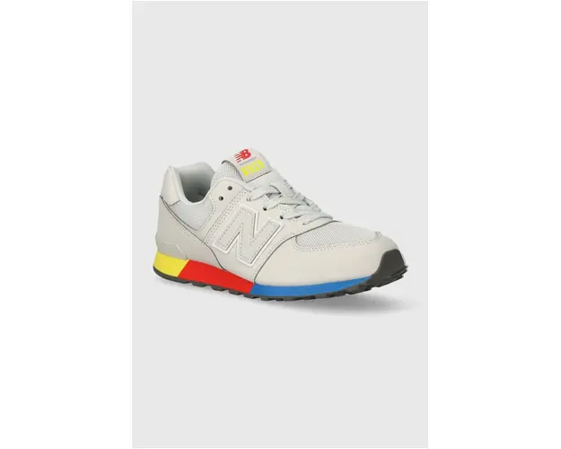 New Balance sneakers pentru copii GC574MSC culoarea gri
