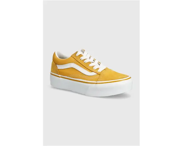 Vans tenisi copii UY Old Skool Platform culoarea galben