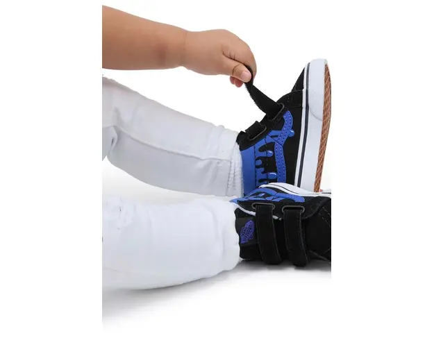 Vans tenisi copii SK8-Mid Reissue V culoarea negru