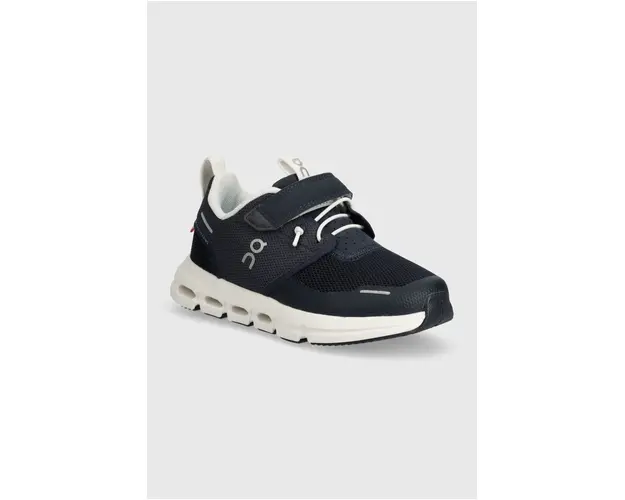 On-running sneakers pentru copii CLOUD PLAY culoarea albastru marin