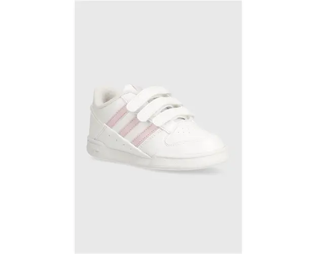 adidas Originals tenisi din piele copii culoarea alb