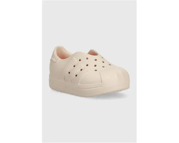 adidas Originals sneakers pentru copii culoarea bej