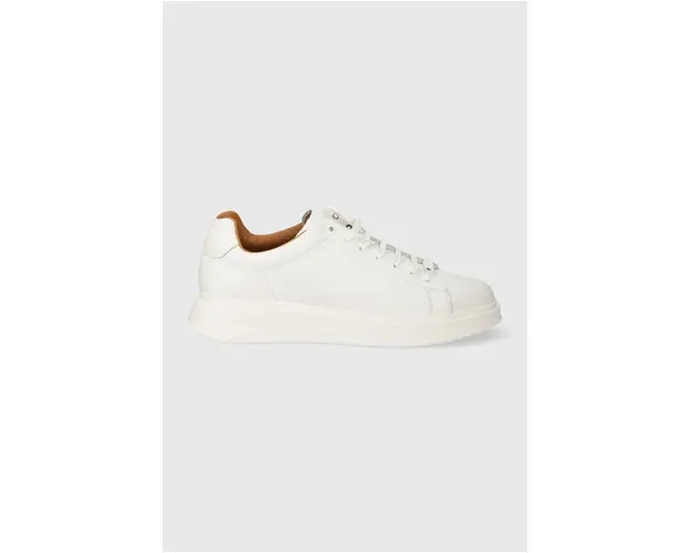 BOSS sneakers din piele Bulton culoarea alb, 50497887