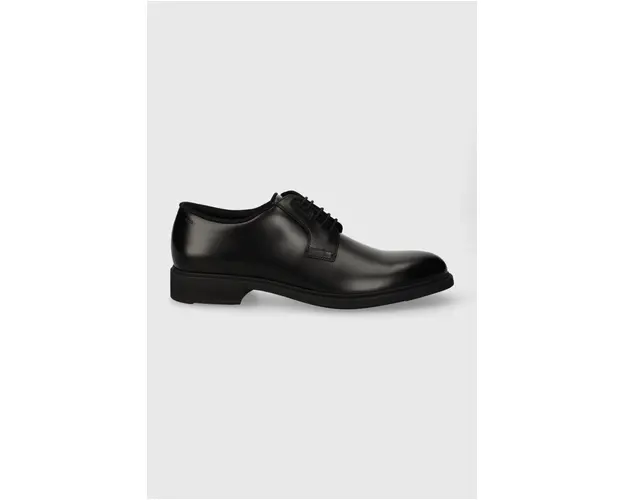 BOSS pantofi de piele Firstclass barbati, culoarea negru, 50499719