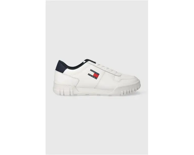 Tommy Jeans sneakers TJM CUPSOLE ESS culoarea alb, EM0EM01396