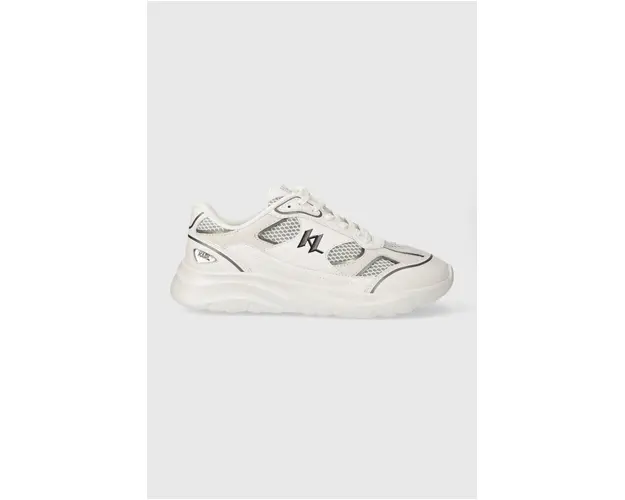Karl Lagerfeld sneakers SERGER culoarea alb, KL53620