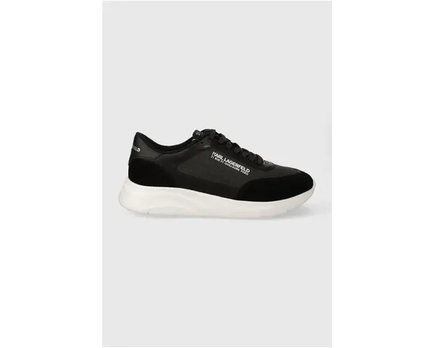 Karl Lagerfeld sneakers SERGER culoarea negru, KL53619