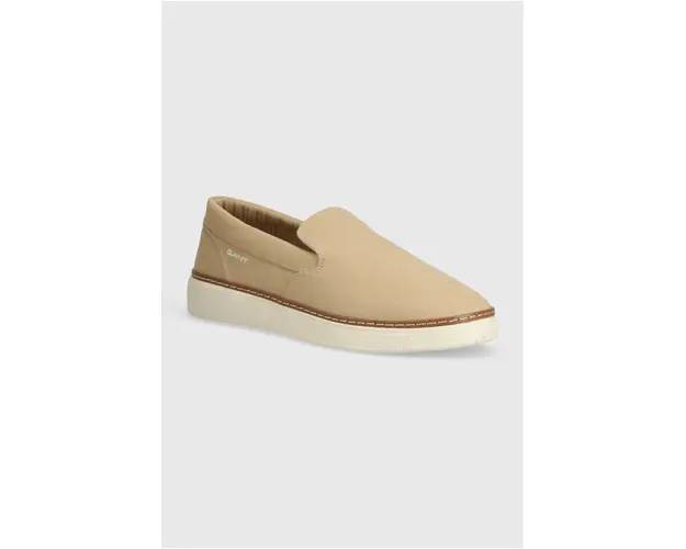 Gant tenisi San Prep barbati, culoarea bej, 28638609.G25