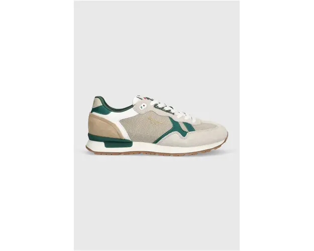 Pepe Jeans sneakers PMS40004 culoarea bej, BRIT RETRO M
