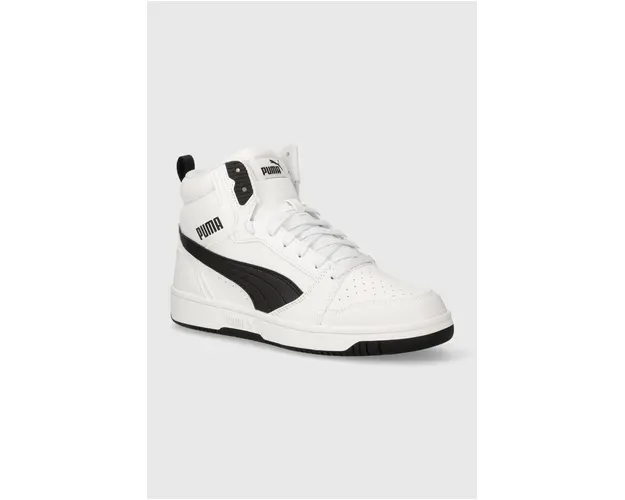 Puma sneakers Rebound v6 culoarea alb 392326