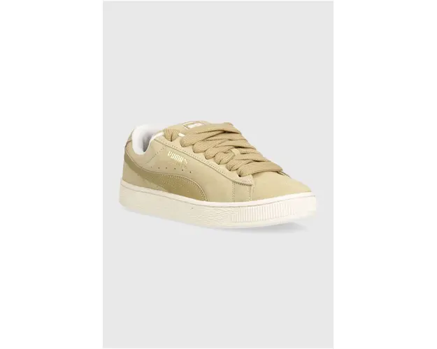 Puma sneakers din piele Suede XL culoarea bej 395205