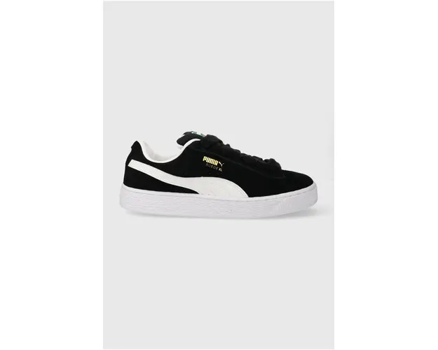 Puma sneakers din piele Suede XL culoarea negru 395205