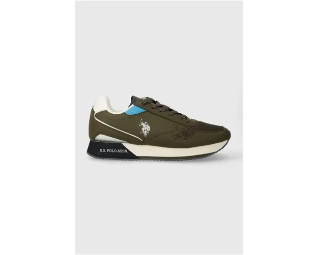 U.S. Polo Assn. sneakers NOBIL culoarea verde, NOBIL003M 4HY5