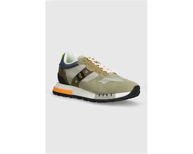 Blauer sneakers HERON culoarea verde, S4HERON02.RIS