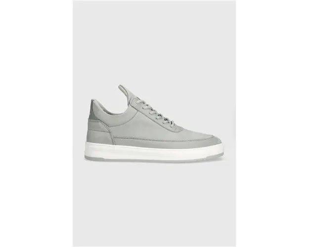 Filling Pieces adidasi din nubuc Low top Base culoarea gri, 10120591288