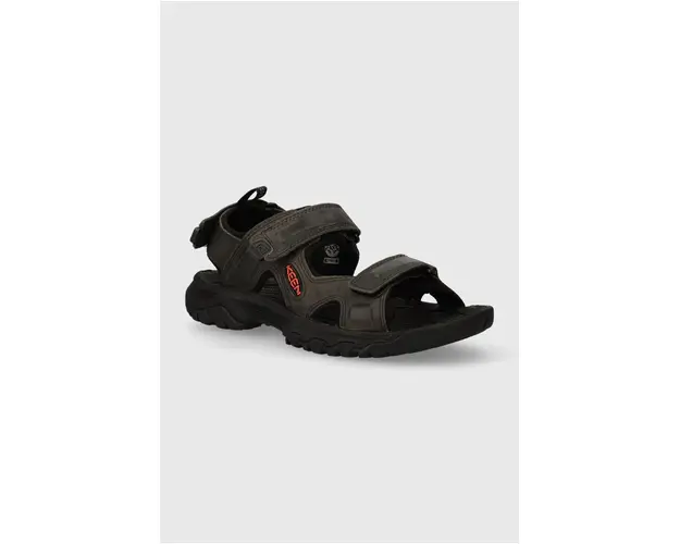 Keen sandale Targhee II Open Toe barbati, culoarea gri