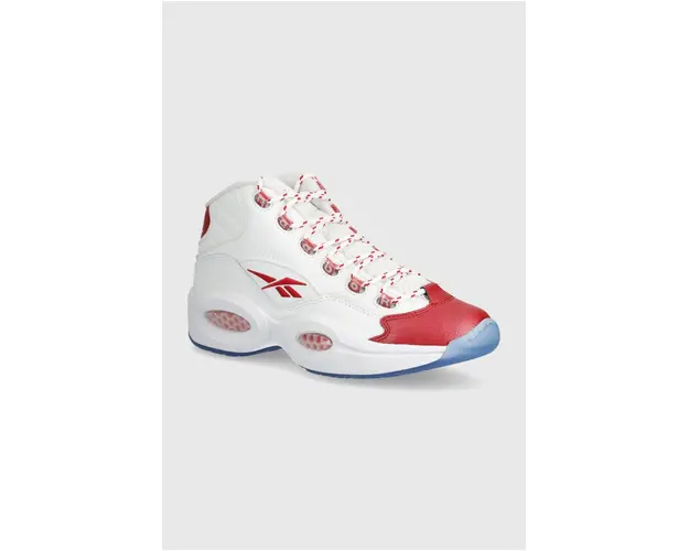 Reebok Classic sneakers Question MID culoarea alb, 100074721