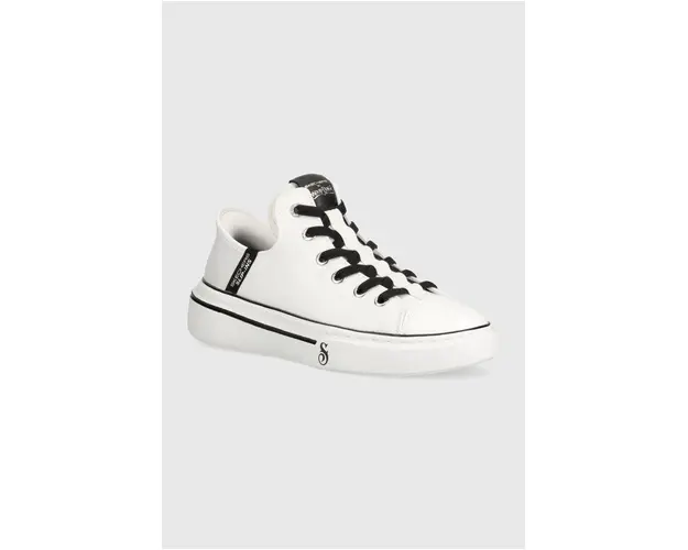 Skechers tenisi SKECHERS X SNOOP DOGG barbati, culoarea alb