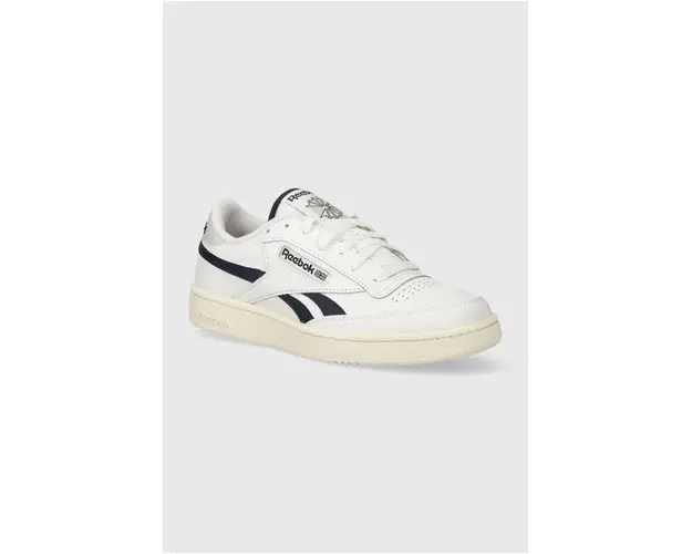 Reebok Classic sneakers din piele Club C culoarea alb, 100074211