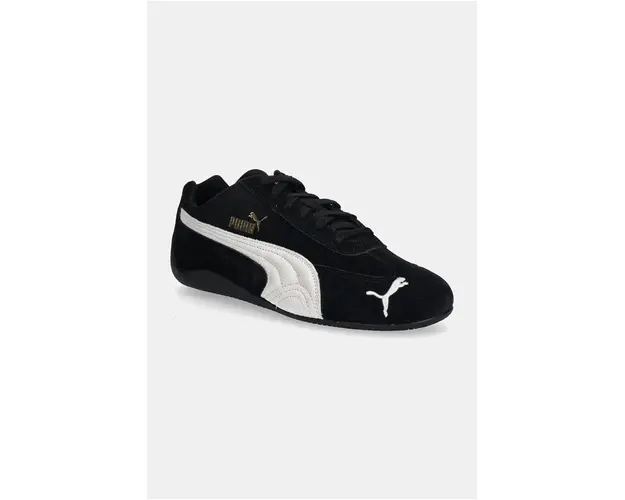 Puma sneakers din piele intoarsa Speedcat OG culoarea negru, 398846
