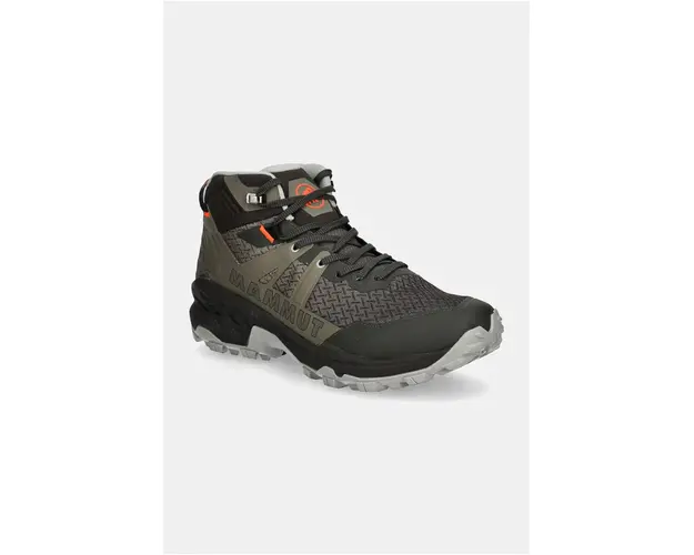Mammut pantofi Sertig II Mid GTX barbati, culoarea verde