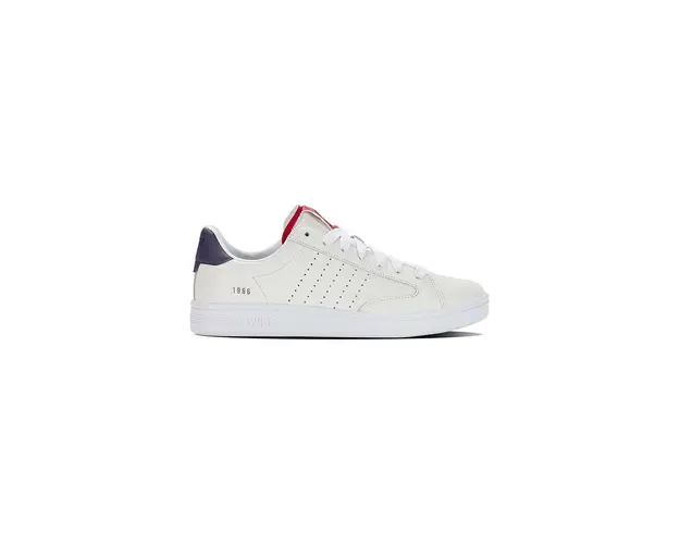 K-Swiss sneakers din piele LOZAN KLUB LTH culoarea alb