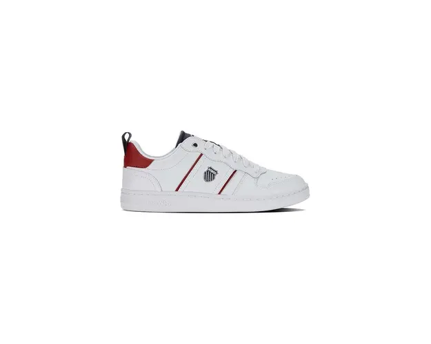 K-Swiss sneakers din piele LOZAN MATCH LTH culoarea alb
