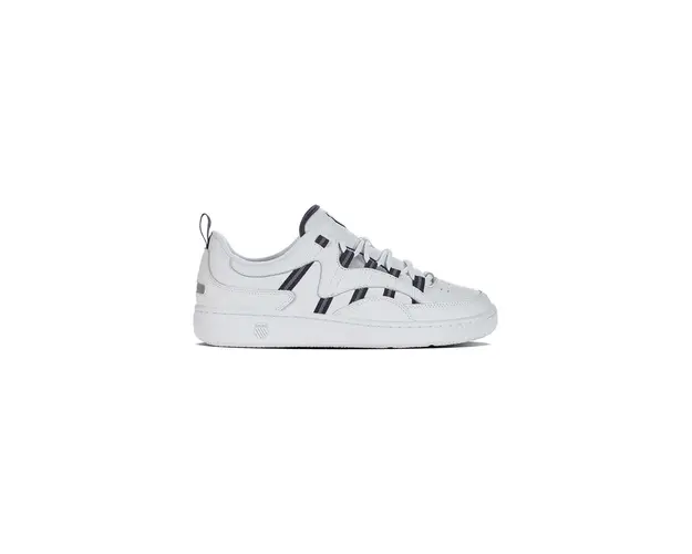 K-Swiss sneakers din piele SLAMM 99 CC culoarea alb