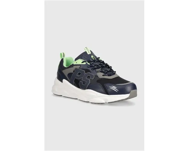 PLEIN SPORT sneakers Lo-Top Sneakers culoarea albastru marin, USC0611 STE003N 7214