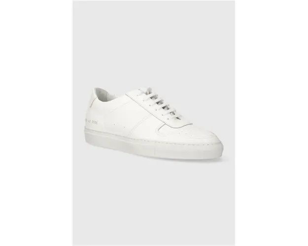 Common Projects sneakers din piele Bball Low in Leather culoarea alb, 2155