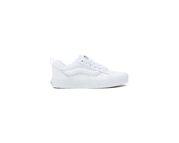Vans tenisi Knu Skool culoarea alb, VN0009QCW001